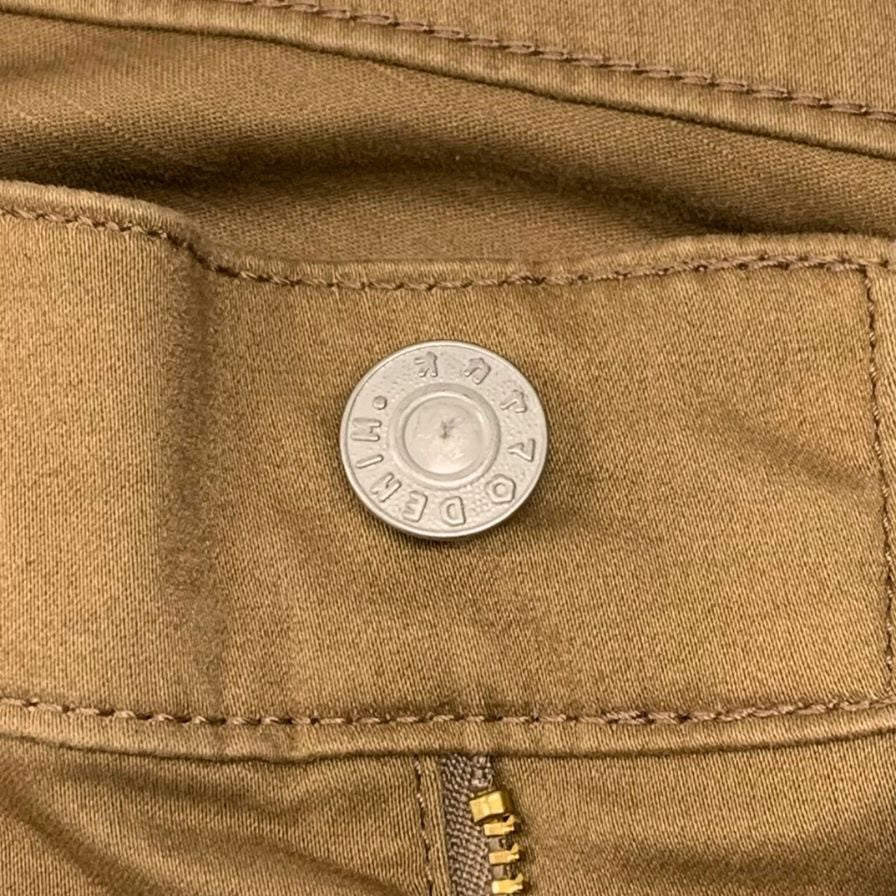 岡山デニム チノパン コットン ベージュ サイズM メンズ OKAYAMA DENIM 【AFB40】