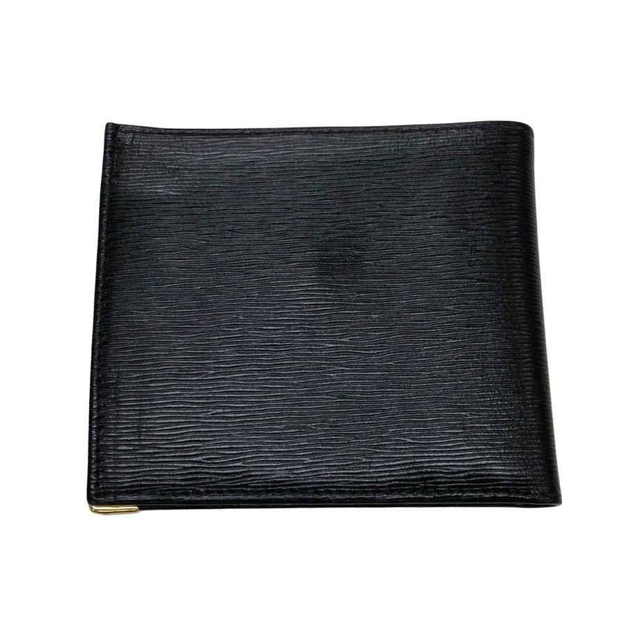 ニナリッチ 二つ折り 財布 コンパクト ウォレット 札入れ 小銭入れ ブラック NINA RICCI【AFI19】
