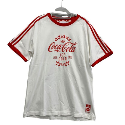極美品◆アディダス 半袖Tシャツ カリ コカ・コーラ メンズ サイズXL ADIDAS 【AFB47】