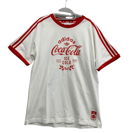 極美品◆アディダス 半袖Tシャツ カリ コカ・コーラ メンズ サイズXL ADIDAS 【AFB47】