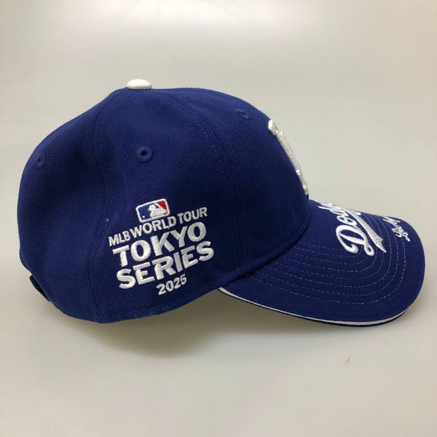 ニューエラ×MLB GR8別注 キャップ MLB World Tour Tokyo Series 2025 LA ドジャース ネイビー サイズSｰM NEW ERA【AFI18】【中古】