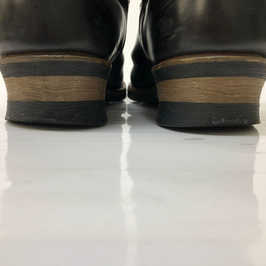 レッドウィング エンジニアブーツ 55360 メンズ サイズ 8ハーフ ブラック RED WING 約26.5cm【YB6】