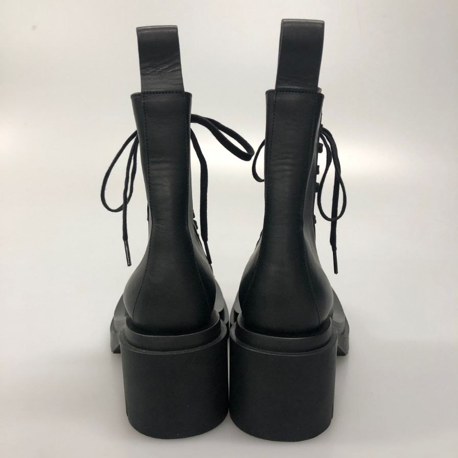 ボッテガヴェネタ ブーツ LUG ANKLE ブラック サイズ36 レディース BOTTEGA VENETA 約22.5cm【AFD8】
