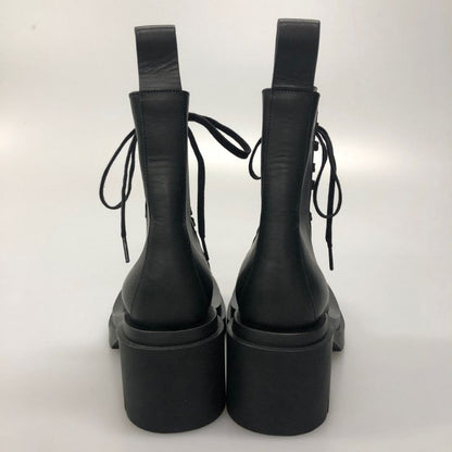 ボッテガヴェネタ ブーツ LUG ANKLE ブラック サイズ36 レディース BOTTEGA VENETA 約22.5cm【AFD8】