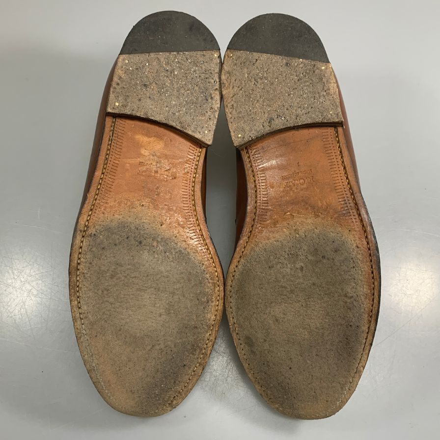 アールシーエーフットウェア ローファー カーフ ブラウン サイズUK6 R.C.A.F 約24.5cm【AFC6】