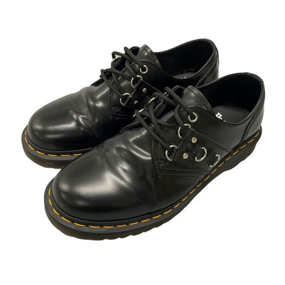 美品◆ドクターマーチン レースアップシューズ 1461 3ホール Dリング ブラック メンズ UK7 Dr.Martens【AFC44】