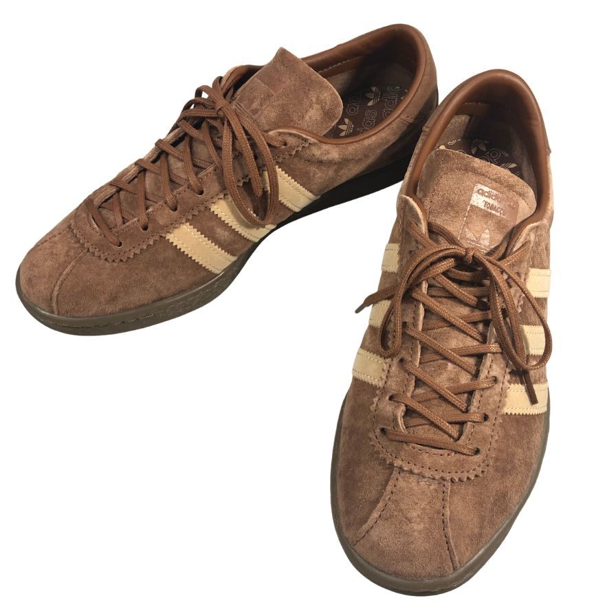 アディダス ローカットスニーカー タバコ for フリークスストア スエード ブラウン メンズ サイズ26cm HQ9178 ADIDAS TOBACCO FOR FREAK'S STORE 約26.0cm【AFD15】