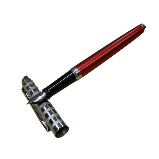 ウォーターマン 万年筆 メトロポリタン F シルバー レッド WATERMAN【AFI13】
