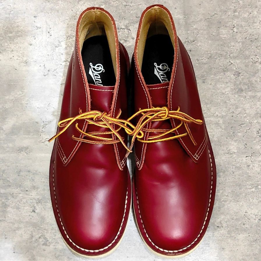 ダナー チャッカブーツ バーガンディ サイズ7.5  Danner ブーツ 約25.5cm【LA】【中古】