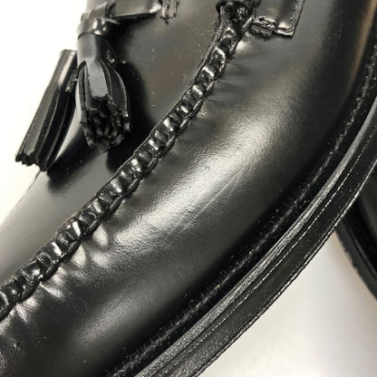 ジーエイチバス レザーシューズ タッセルローファー ブラック メンズ サイズ6 G.H.Bass&Co. ローファー 約24.5cm【LA】【中古】