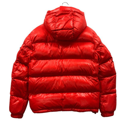 極美品◆モンクレール ダウンジャケット ECRINS レッド メンズ サイズ2 MONCLER 【AFA14】