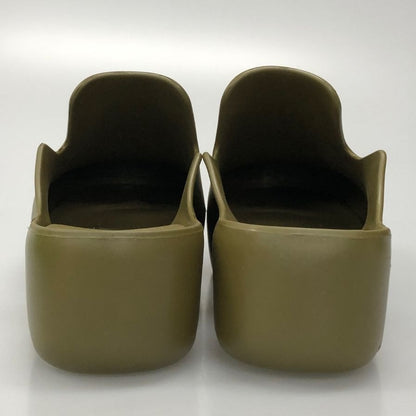 ボッテガヴェネタ サンダル フラッシュ スリッパ ラバー グリーン系 メンズ サイズ43 BOTTEGA VENETA 約28.0cm【AFD14】