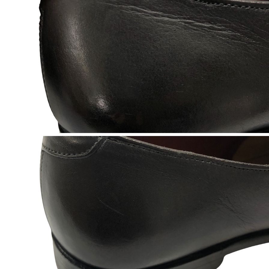 グレンソン マスターピース スチュアートチョイス レザーシューズ 外羽根 プレーントゥ ブラック サイズ8D Grenson 約27.0cm【AFC8】