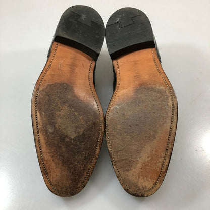 ボストニアン レザーシューズ プレーントゥ カーフ ブラック メンズ サイズ8D BOSTONIAN 約26.0cm【AFC44-2】