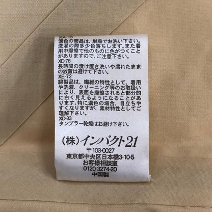 中古◆ポロラルフローレン バルカラーコート 90年代 オールド ベージュ メンズ サイズM Polo Ralph Lauren 【AFA15】