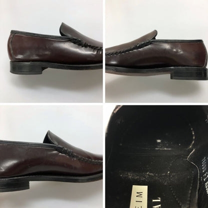 フローシャイム インペリアル ローファー 78000 コードバン メンズ  サイズ8 E ブラウン FLORSHEIM ローファー 約26.5cm【LA】【中古】