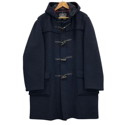 中古◆グローバーオール ダッフルコート 80S イングランド製 ネイビー ウール メンズ サイズUSA42 gloverall 【AFA11】