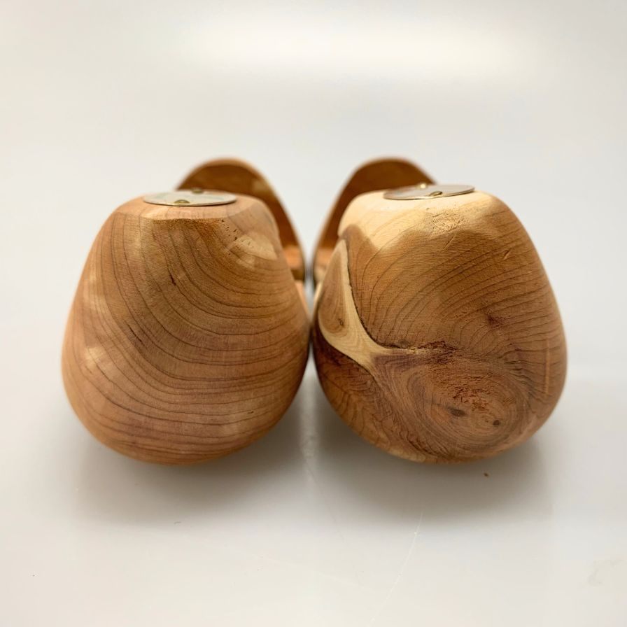 ナチュラルスタッフ シューツリー シューキーパー  木製 メンズ サイズ 41/42 ブラウン Natural Stuff 約26.0cm【AFC36】