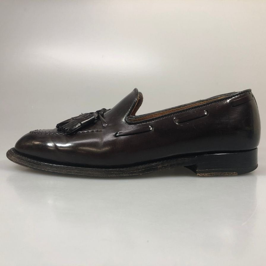 オールデン タッセルローファー 563 コードバン ダークバーガンディ サイズUS7D ALDEN ローファー 約25.0cm【LA】【中古】