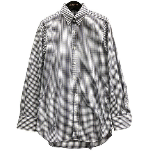 美品◆ビームス エフ タブカラーシャツ チェック メンズ サイズ15 BEAMS F 【AFB14】
