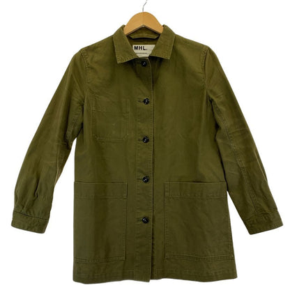 美品◆マーガレットハウエル カバーオール カーキ レディース サイズ1 MARGARET HOWELL 【AFB16】