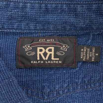 ダブルアールエル ラルフローレン デニムシャツ メンズ サイズM RRL RALPH LAUREN【LA】