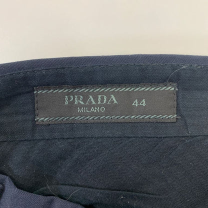 プラダ スラックス 現行タグ ネイビー メンズ サイズ44 PRADA 【AFA22】