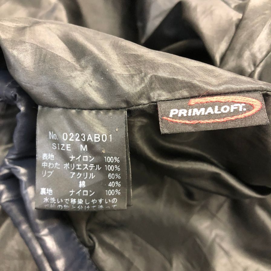 美品◆ヒステリックグラマー 中綿ジャケット ワッペン ブラック メンズ サイズM HYSTERIC GLAMOUR 【AFA20】