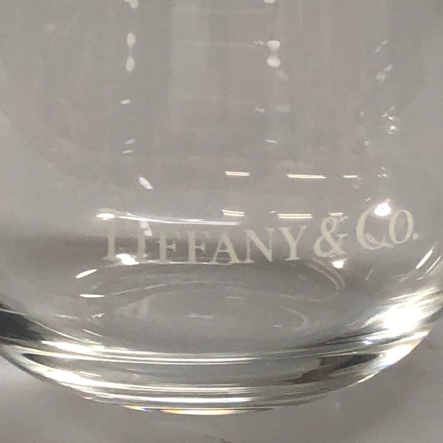ティファニー クリスタルタンブラー ペアグラス 2客セット TIFFANY&Co【AFI28】【中古】