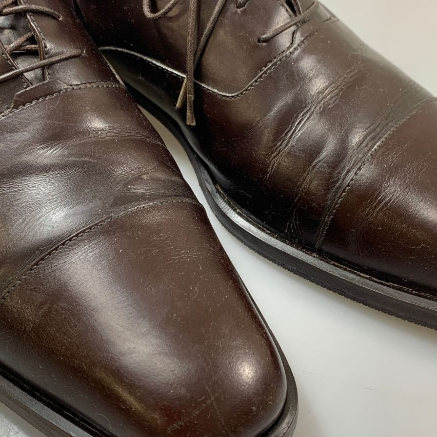 フェラガモ ストレートチップ  22776 カーフ ブラウン サイズUK11 メンズ Salvatore Ferragamo 約29.0cm【PTM5】
