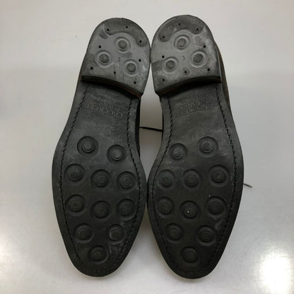 クロケット＆ジョーンズ EVESHAM チャッカブーツ スエード メンズ  グレー サイズUK6E Crockett & Jones スエードシューズ 約24.5cm【LA】【中古】