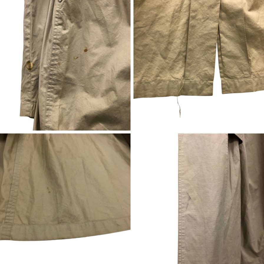 中古◆バーバリー バルカラーコート 90S 旧タグ ベージュ メンズ サイズ表記なし Burberry 【AFB20】