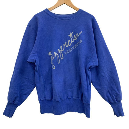 中古◆チャンピオン リバースウィーブ 90S スウェット ブルー メンズ サイズL Champion REVERSE WEAVE 【AFA13】