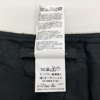 マックスマーラ ウィークエンドライン スカート 総柄 デザイン フレア 膝丈 ブラック ホワイト レディース サイズ40 Max Mara WEEKEND LINE【AFB25】