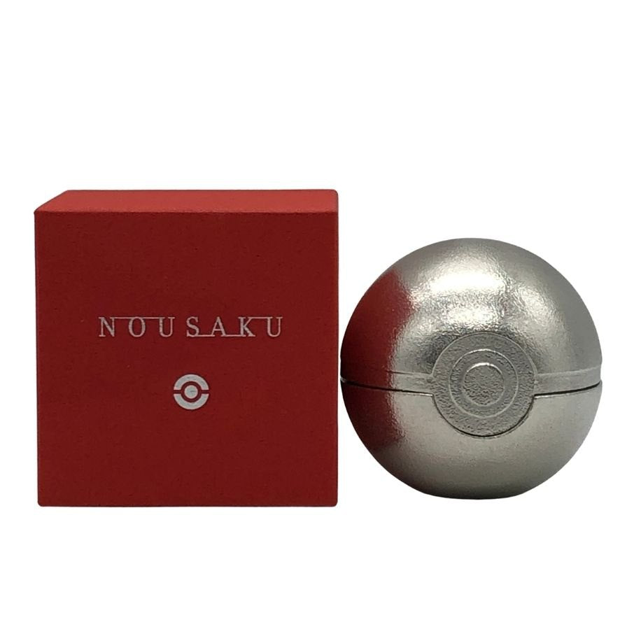 能作 ポケモンコレクション モンスターボールの器 シルバー 錫100% NOU SAKU【AFI9】【中古】