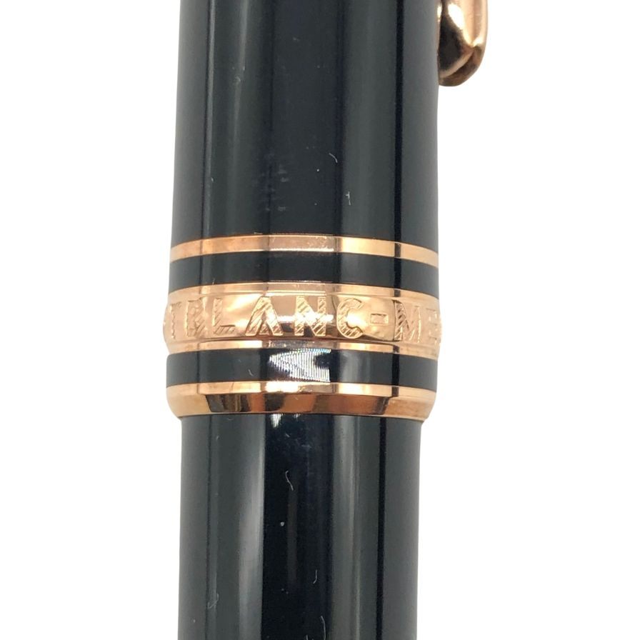 極美品◆モンブラン ボールペン マイスターシュテュック ローズゴールドコート クラシック 137.1mm MB132488 MONTBLANC MEISTERSTÜCK ROSE GOLD-COATED BALLPOINT PEN Classique【AFI4】