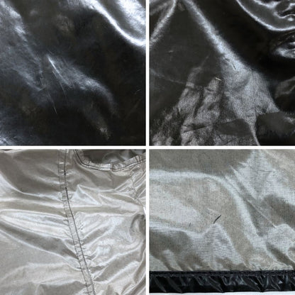 中古◆モンクレール ナイロンフーディージャケット MATERIAL STOFF ハンガリー製 レディース サイズ5 ブラック MONCLER 【AFB17】