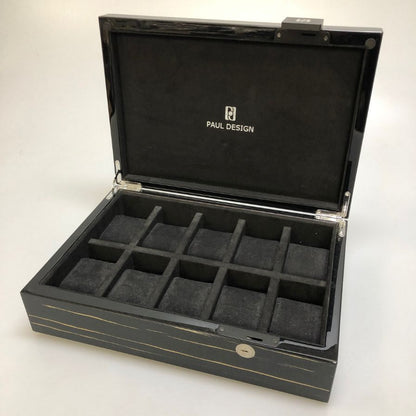 ポールデザイン 腕時計収納ケース ウォッチワインダー ワインディングボックス ケース PAUL DESIGN【AFI29】【中古】