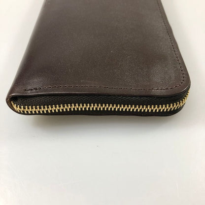 グレンロイヤル 長財布 ラウンドジップ ブライドルレザー ダークブラウン GLENROYAL【AFI1】