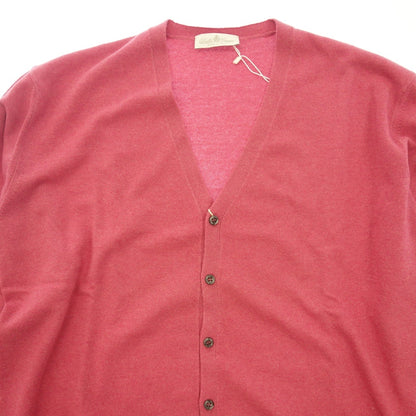 Like new◆Della Ciana Cardigan Cashmere x Wool Men's Size 60 Pink Della Ciana [AFB15] 