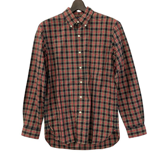 美品◆ラルフローレン ボタンダウンシャツ 90年代 チェック メンズ サイズM Ralph Lauren 【AFB25】