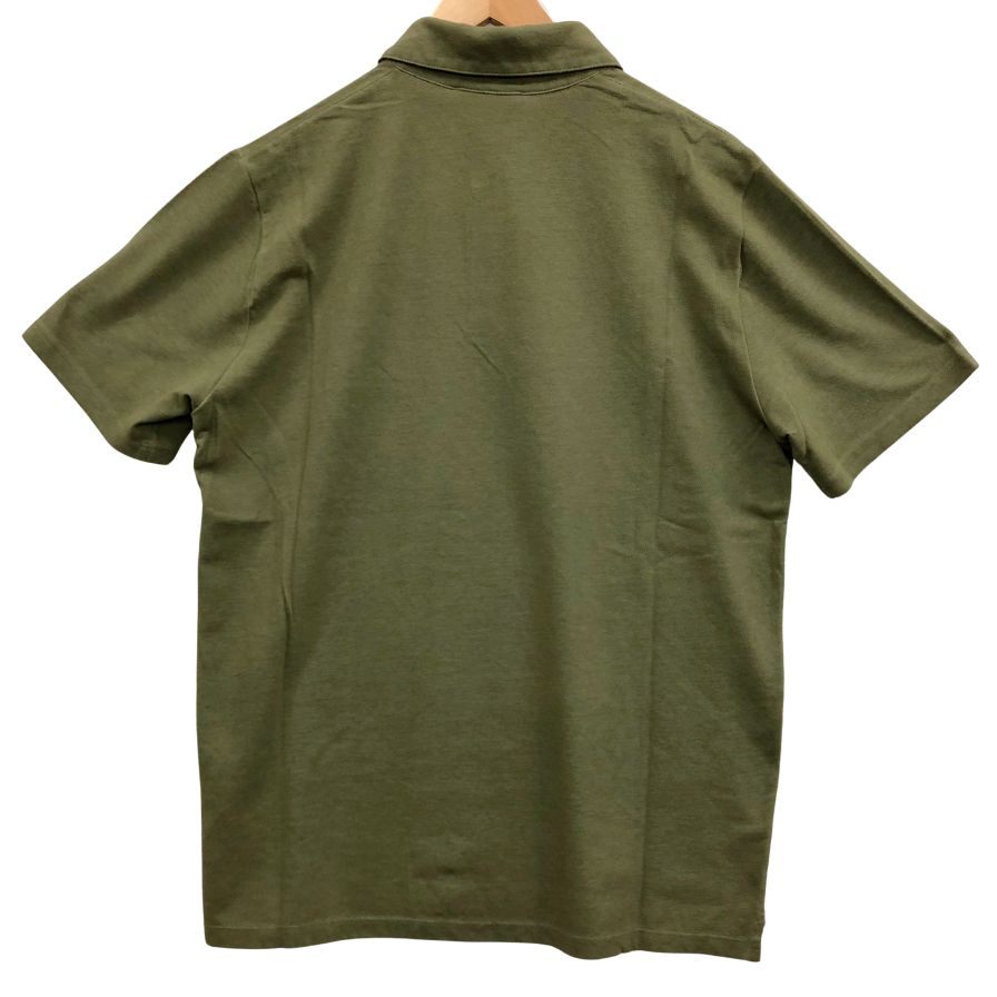 美品◆ロベルトコリーナ ポロシャツ オリーブ コットン サイズ50 メンズ roberto collina 【AFB9】