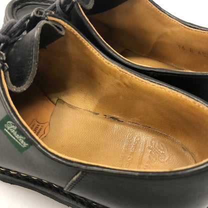 パラブーツ レザーシューズ ミカエル チロリアン リスレザー ブラック レディース サイズ4.5 PARABOOT MICHAEL 約23.0cm【AFC9】