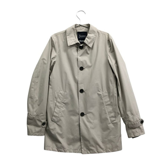 美品◆ヘルノ ラミナー コート IMO010UL-11101-1300 アイボリー  ゴアテックス メンズ サイズ44 Herno 【AFB24】