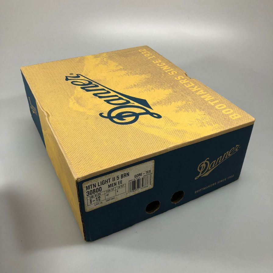 ダナー レザーブーツ マウンテンライト2 30800 ゴアテックス メンズ ダークブラウ サイズ8 1/2 Danner 約26.5cm【AFD15-2】