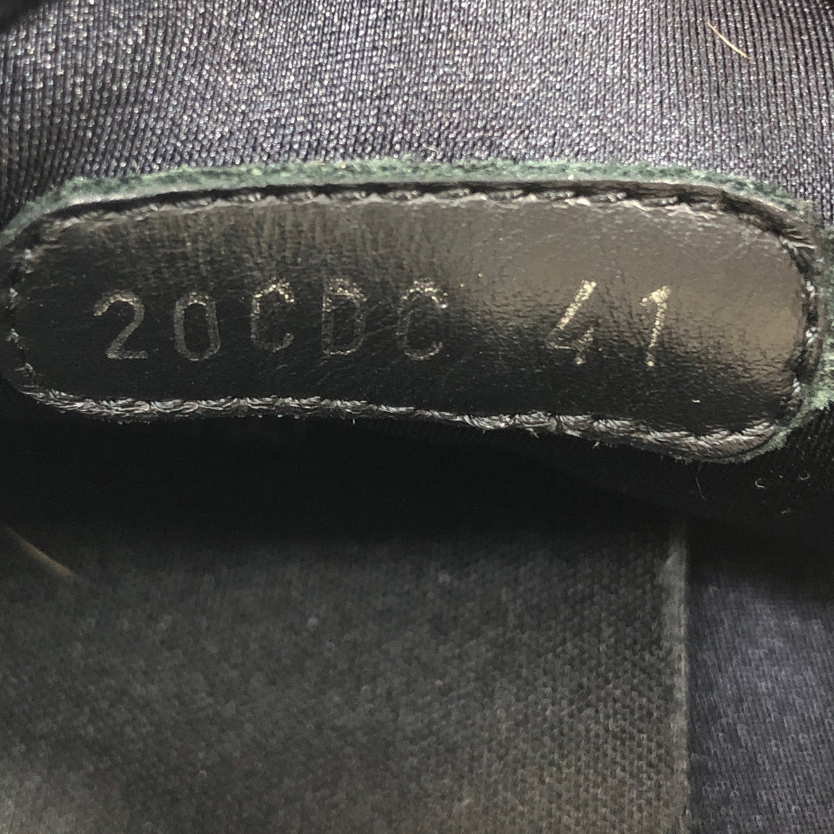 ディオール オム B25 ロートップ スニーカー ジップ メッシュニット＆ネオプレン ブラック メンズ サイズ41 20CDC DIOR HOMME 約26.0cm【AFC30】