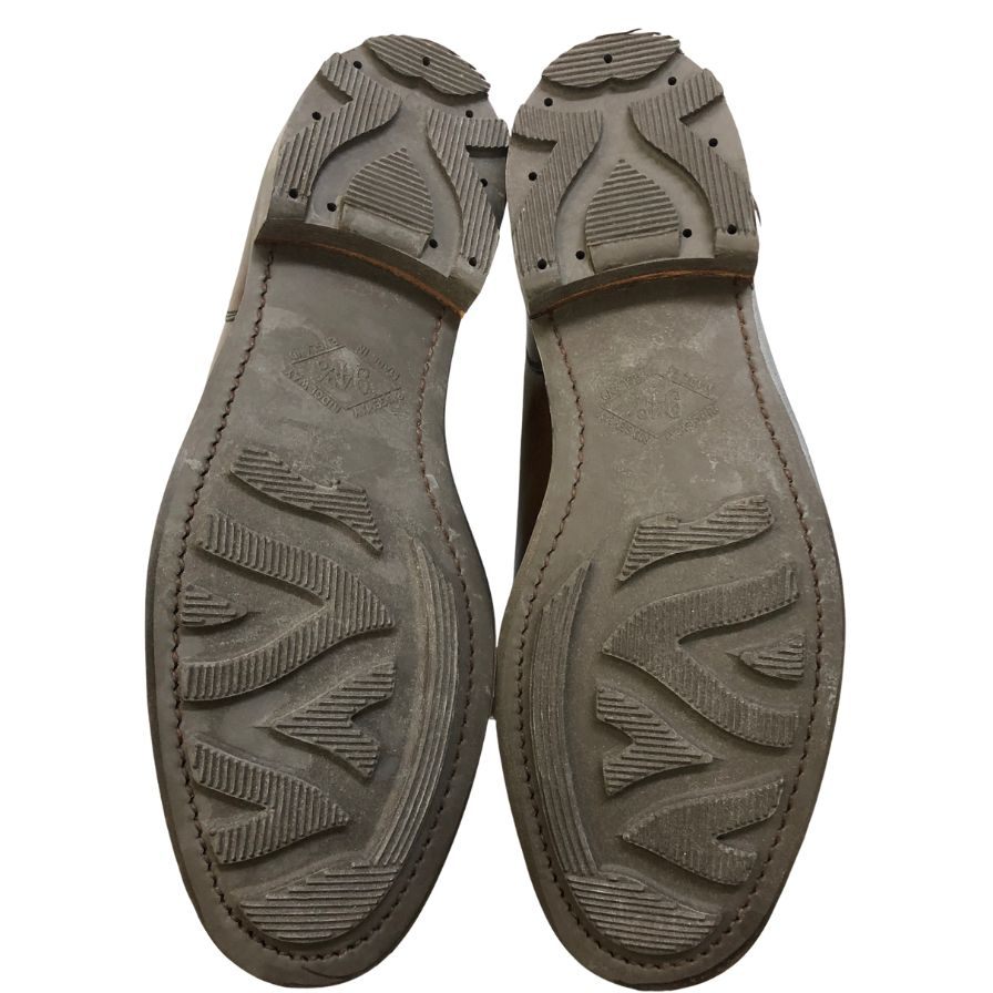 クロケット＆ジョーンズ レザーシューズ MORETON Uチップ 292ラスト メンズ サイズUK8.5E ダークブラウン CROCKETT&JONES ビジネスシューズ 約27.0cm【LA】【中古】