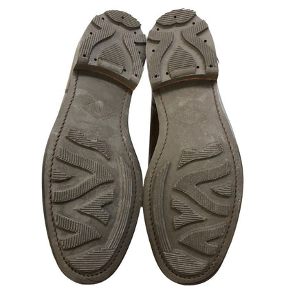 クロケット＆ジョーンズ レザーシューズ MORETON Uチップ 292ラスト メンズ サイズUK8.5E ダークブラウン CROCKETT&JONES ビジネスシューズ 約27.0cm【LA】【中古】