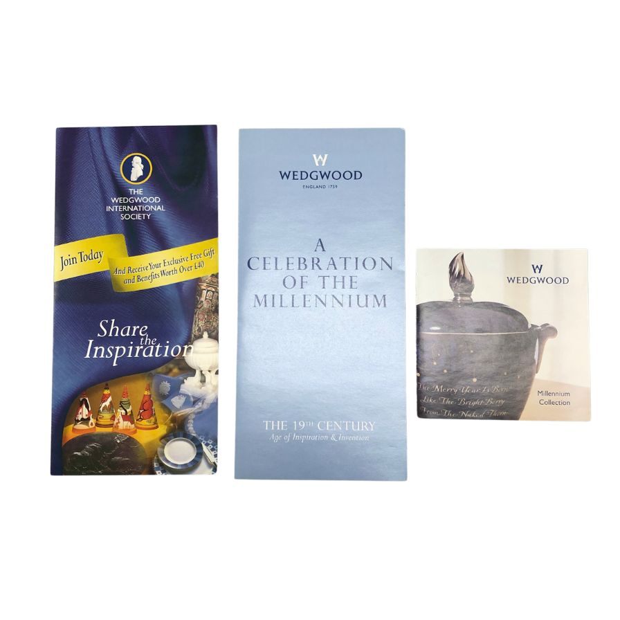 ウェッジウッド ペア カップ&ソーサー ミレニアムコレクション 20世紀 1998年 WEDGWOOD