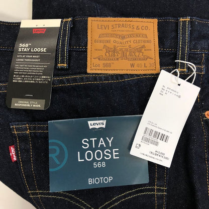 ビオトープ×リーバイス デニム 568 インディゴ メンズ W40 L30 BIOTOP×LEVI'S 【AFB20】